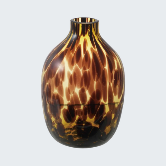 Tortoise Glass Vase