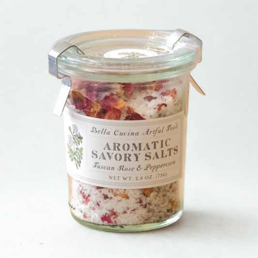 Tuscan Rose & Pink Peppercorn Savory Salt