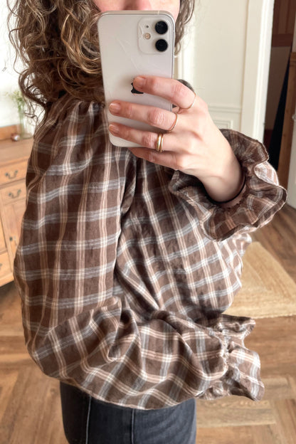 Relaxed Ruffle Top