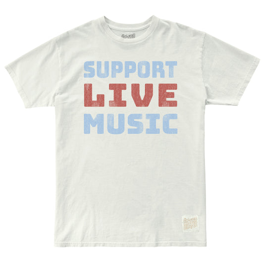 Support Live Music Tee