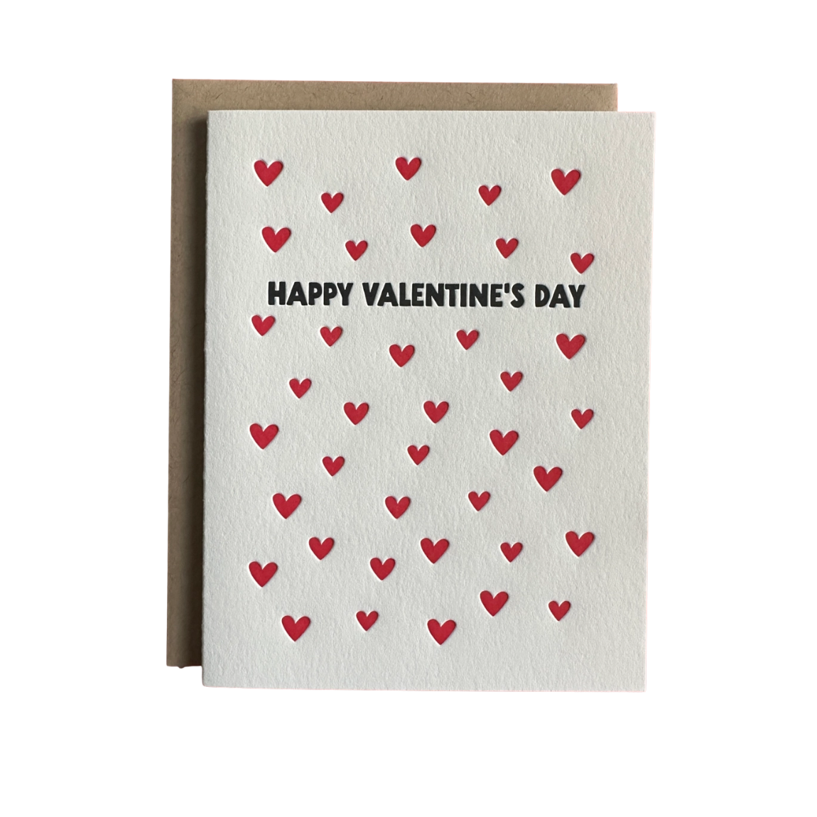 Valentine's Day Hearts Card