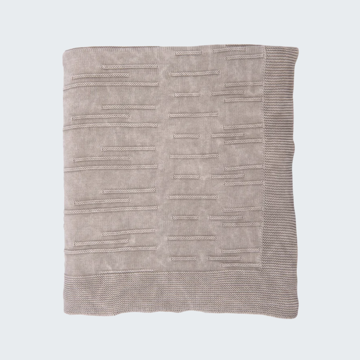 Washed Lines Throw Blanket