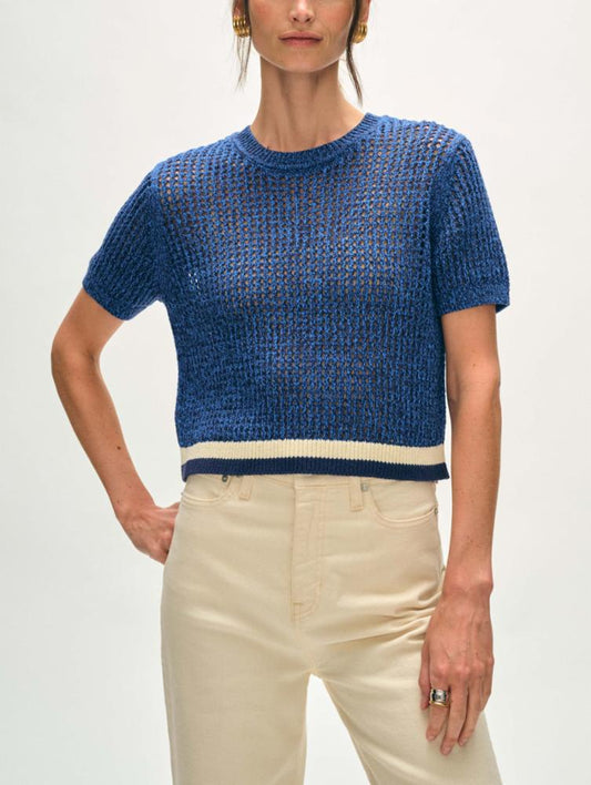 Organic Cotton Open Weave Tee