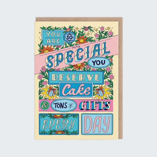 You Deserve Cake Card