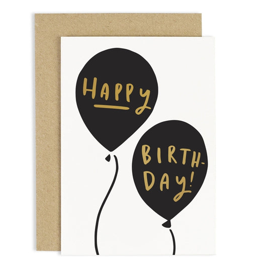 Birthday Balloons Card