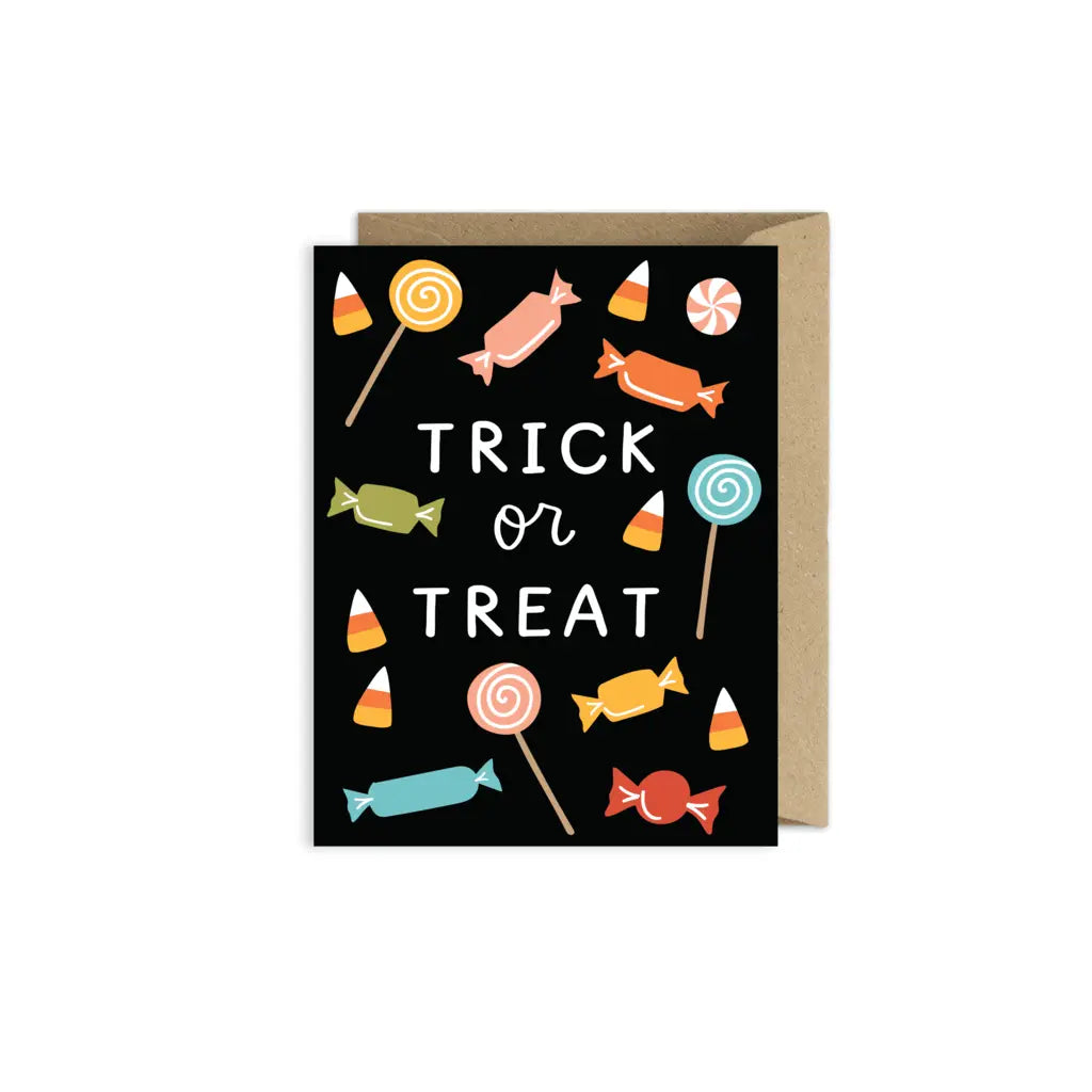 Trick or Treat Halloween Card