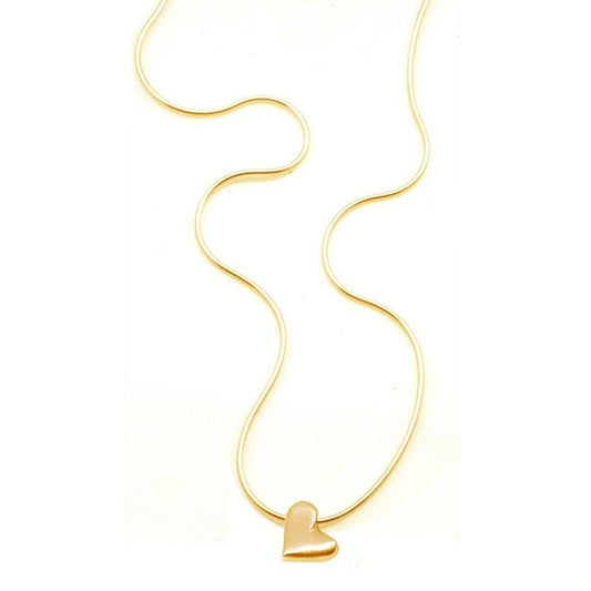 Sliding Heart Necklace