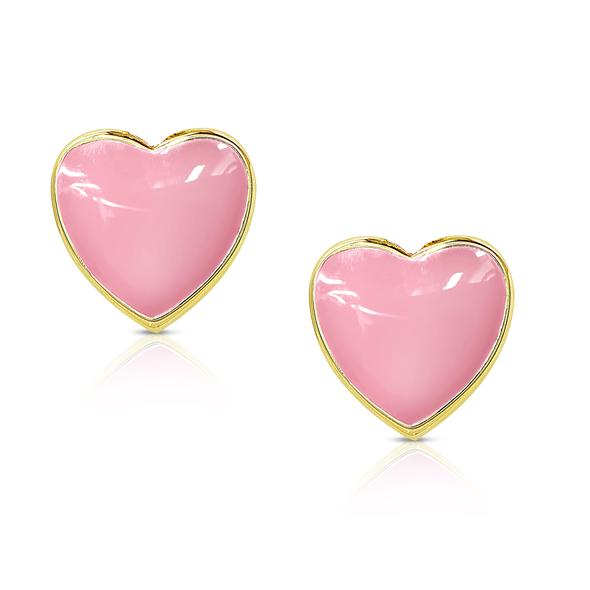 Heart Stud Earrings