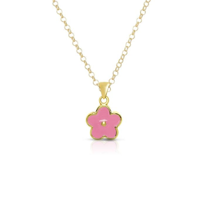 Flower Pendant Necklace