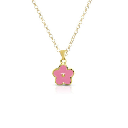 Flower Pendant Necklace
