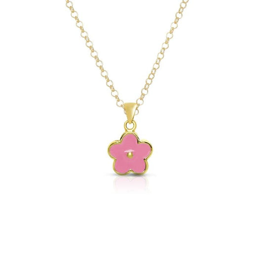 Flower Pendant Necklace