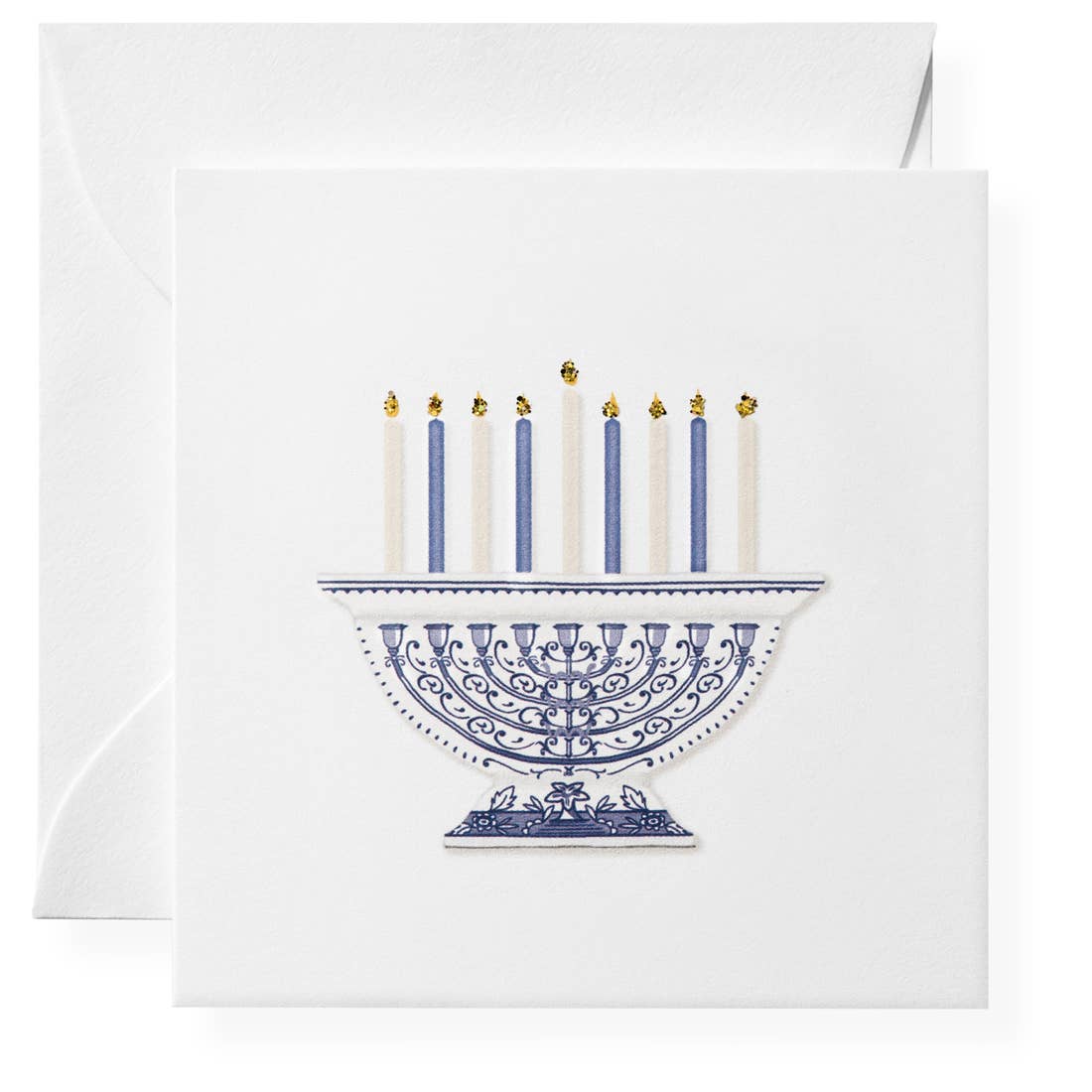 Menorah Enclosure Cards in Acrylic Box