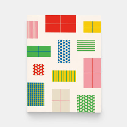 Gifts Pattern Greeting Card