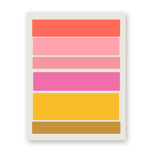 Color Blocks Card