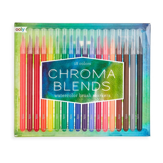 Chroma Blends Watercolor Brush Markers