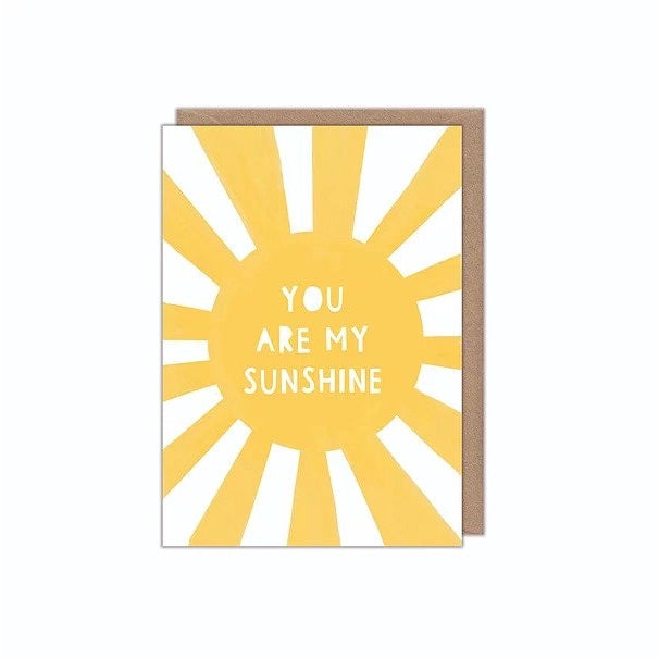 You are my sunshine lyrics | Greeting Card