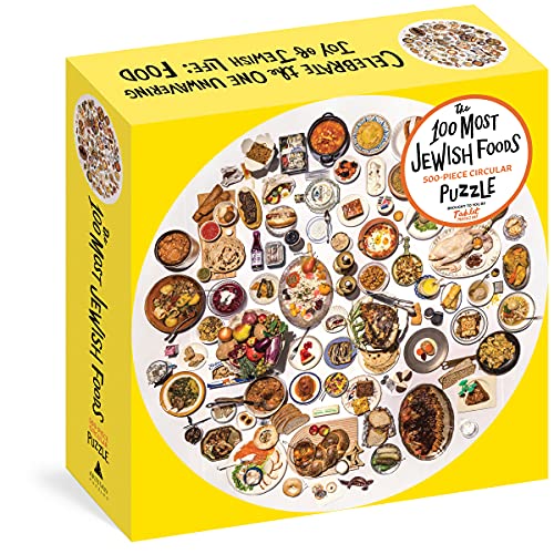 100 Most Jewish Foods Puzzle - 500 Pieces