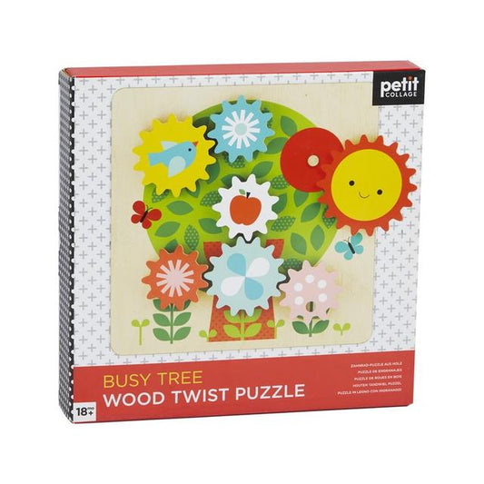 Busy Tree Wooden Twist Puzzle