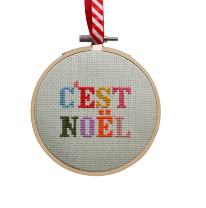 C'est Noel Cross Stitch Kit