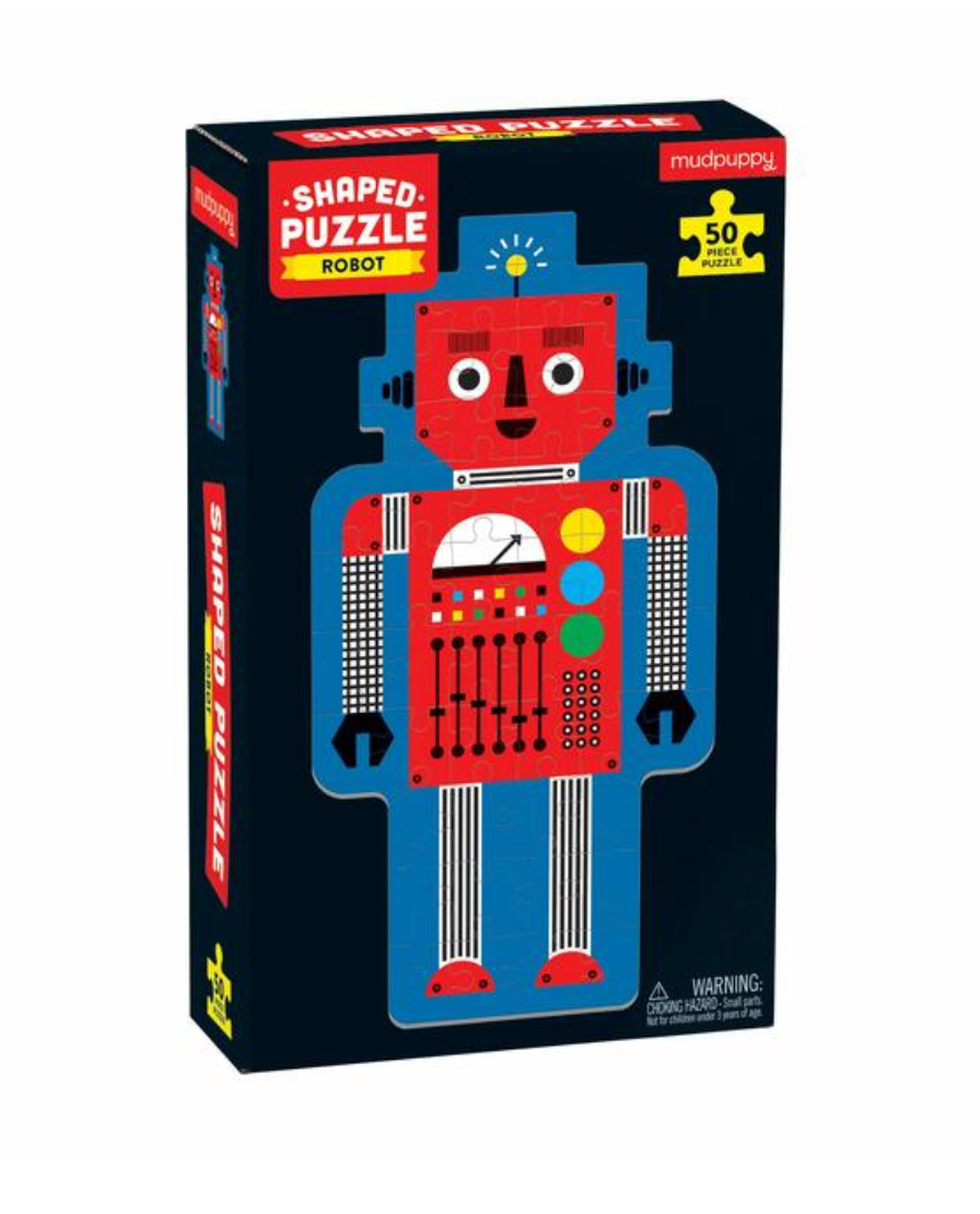 Robot Shaped Puzzle