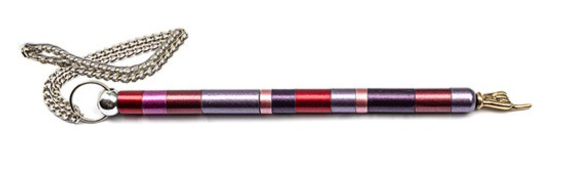 Maroon Stripes Torah Pointer