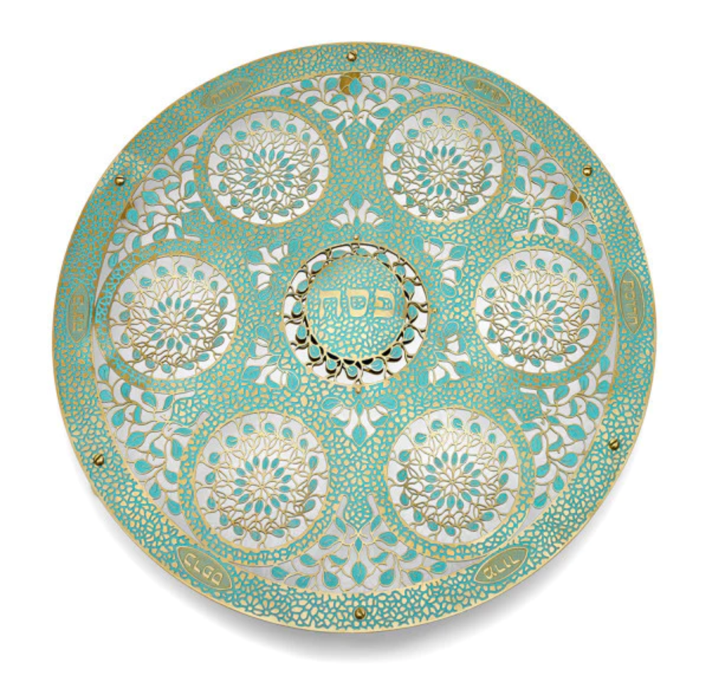 Round Seder Plate