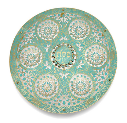 Round Seder Plate