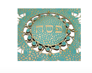 Round Seder Plate