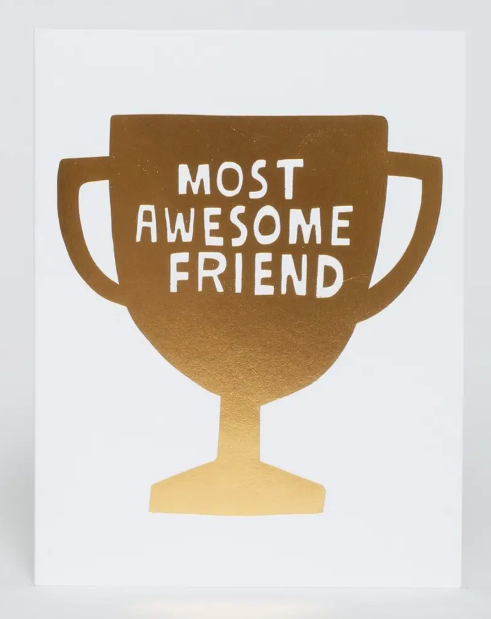 Ashkahn Most Awesome Friend Card