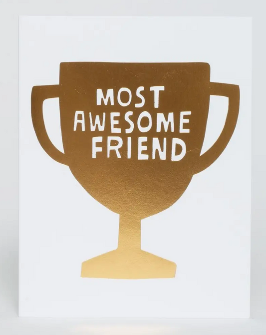 Ashkahn Most Awesome Friend Card