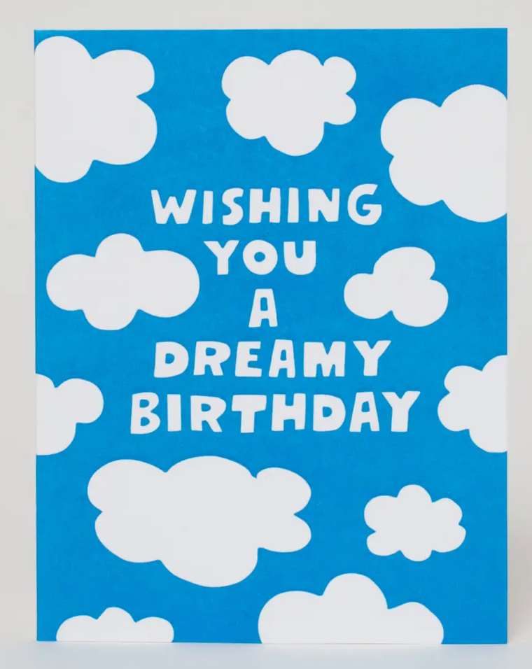 Dreamy Birthday Clouds Card