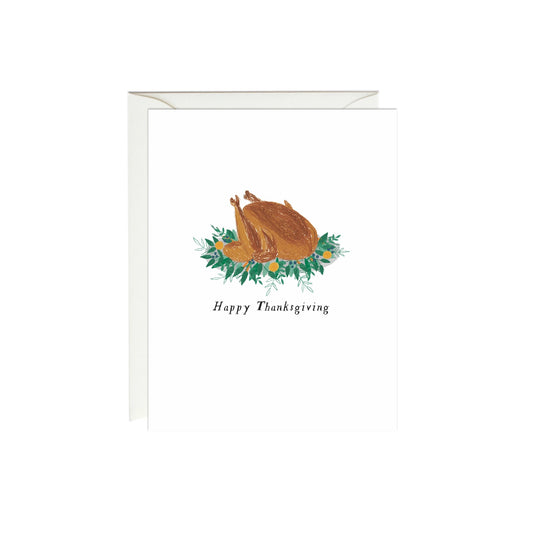 Happy Thanksgiving Turkey Card