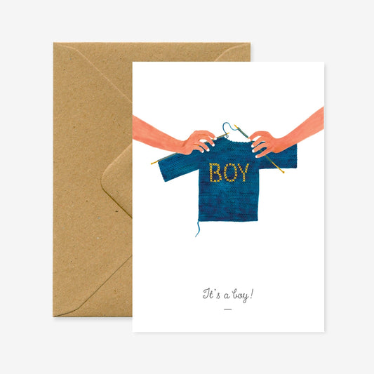 It's a Boy Card
