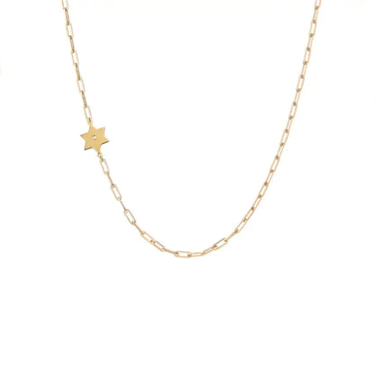 Dani Jewish Star Necklace