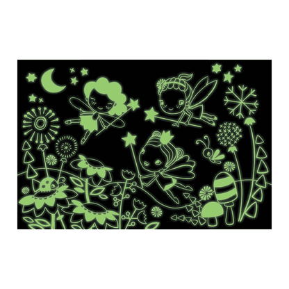 Glow in the Dark Puzzle - Fairies