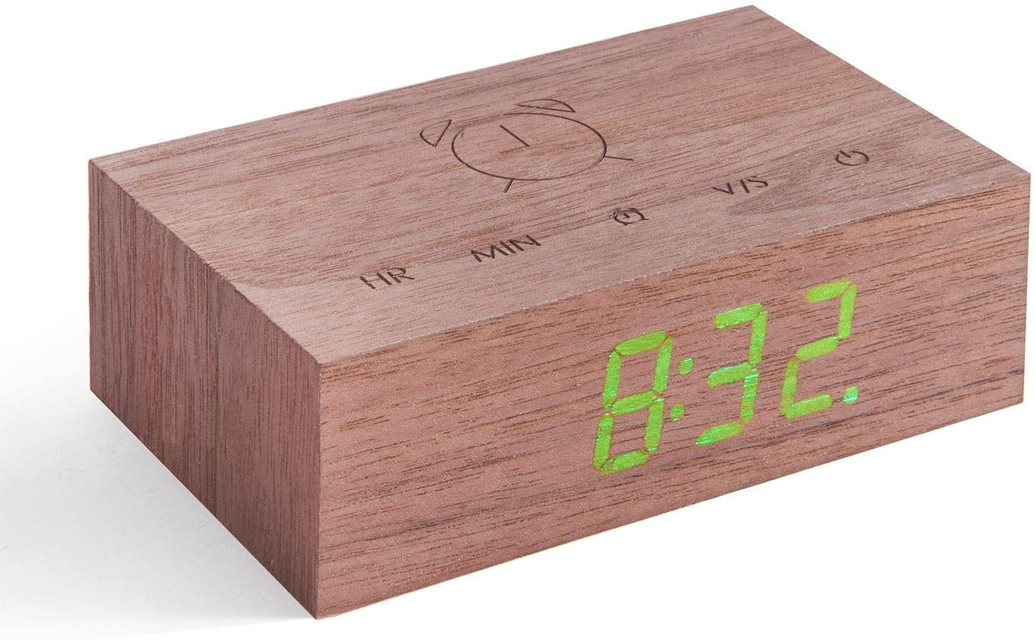 Walnut Flip Click Clock – Gifted LA