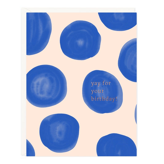 Yay Birthday Dots Card