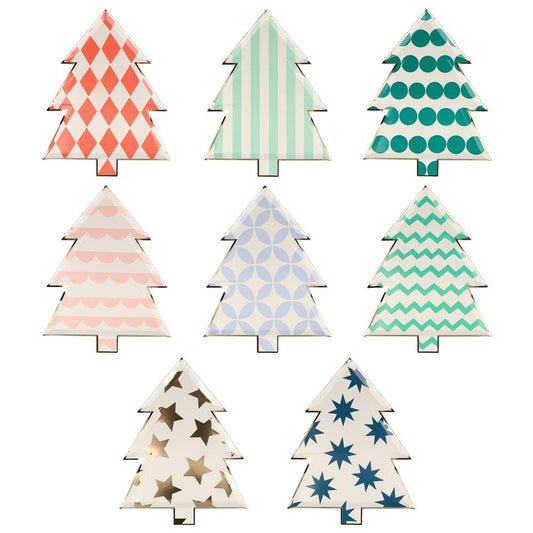 Christmas Tree Paper Plates