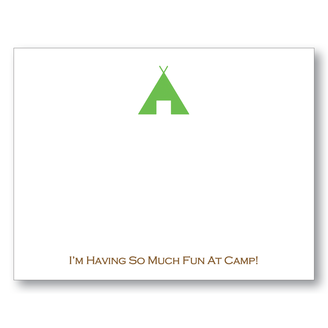 Fun at Camp Stationery