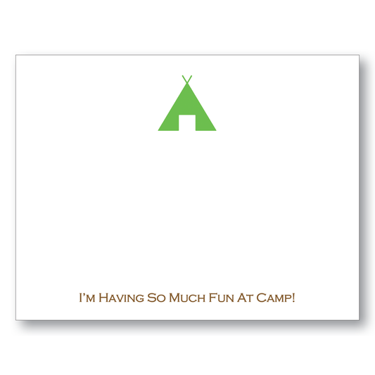 Fun at Camp Stationery