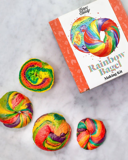 Rainbow Bagel Making Kit