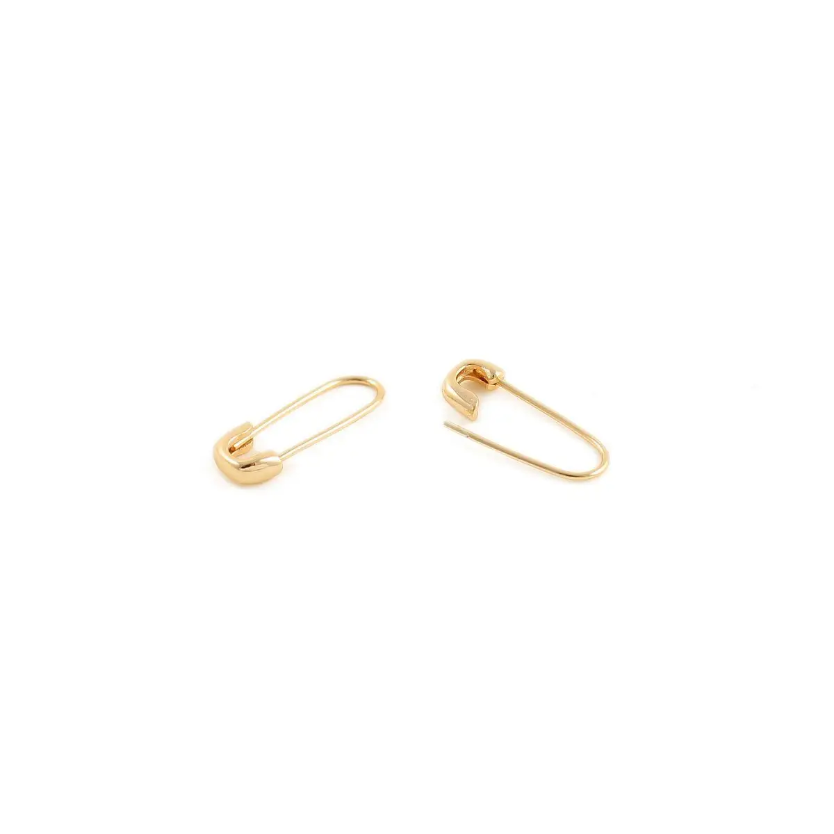 Safety Pin Hook Earrings