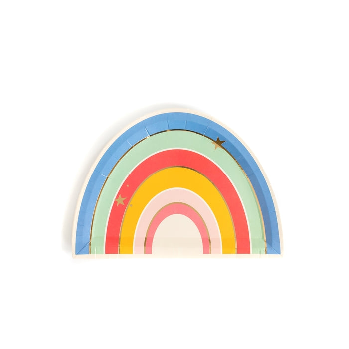 Rainbow Paper Plates