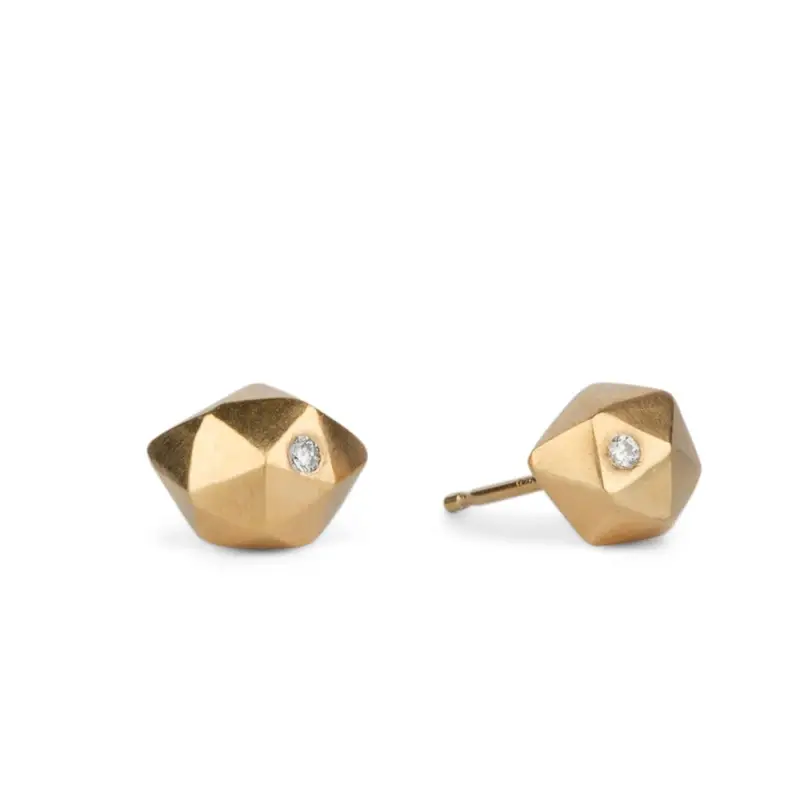 Fragment Diamond Stud Earrings - Multiple Options