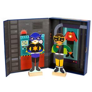 Superheroes Magnetic Dress Up