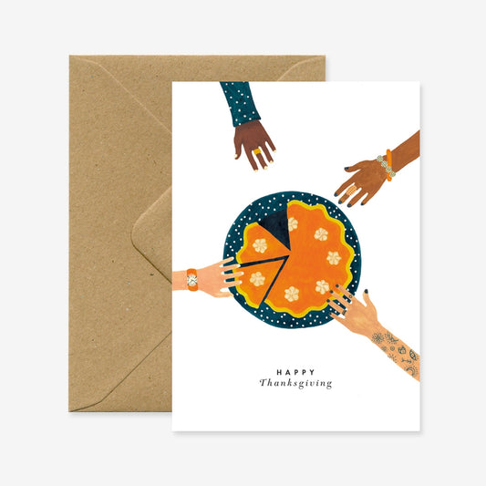 Thanksgiving Pie Card